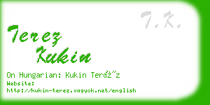 terez kukin business card